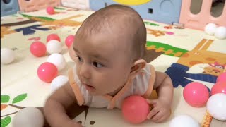 Hukimoyo baby playpen unboxing installation review and overall experience live demonstration [upl. by Eugatnom331]