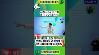 AMANDA KLEIN GRITA DESESPERADA PRA IMPEDIR NOVA BRIGA ENTRE MARÇAL E NUNES [upl. by Tnairb]