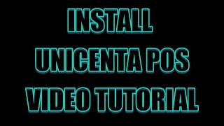 INSTALL UNICENTA POS [upl. by Dre722]