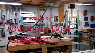 Robland X 31 Overhead Dust Collection [upl. by Attenad]