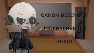 Canon desing of underverse 06 reactunderverse 06 fightᴇɴɢ [upl. by Avonasac]