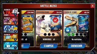 Bavarian Brawl Event Battle 3 final  Jurassic World the game [upl. by Zinnes]