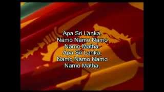 National Anthem of Sri Lanka  English Lyrics [upl. by Ahsonek]