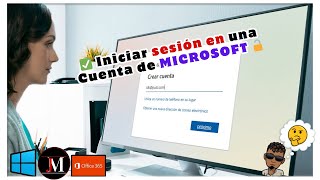 ✅ Cómo Iniciar sesión en una Cuenta de MICROSOFT PASO a PASO 2024🔓 [upl. by Shalna]
