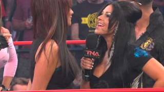 JWoww From Jersey Shore On TNA iMPACT [upl. by Enetsuj]