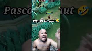 Pascol vs Saut 🤣 pascol pascoltopglobalmiya pascolmiya miyapascol [upl. by Nutsud]