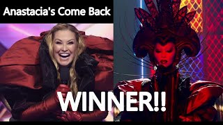 Anastacia Masked Singer Journey 2021 [upl. by Beauregard]