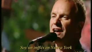 Sting  Englishman In New York HD live subtitulos en español [upl. by Parik995]