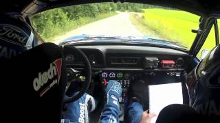 On board from Lahti Historic Rally [upl. by Critta]