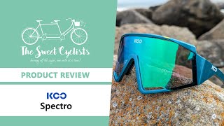 KOO Spectro BORA Oversized Cycling Sunglasses Review  feat Ventilated Lens  Adjustable Nose Pad [upl. by Maziar]