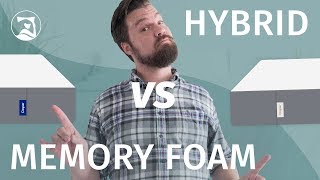 Memory Foam vs Hybrid Mattress  Which Is Best [upl. by Darlene882]