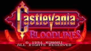 Castlevania Bloodlines 20 Simons Theme Extended [upl. by Anurb]