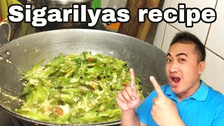 Wag basta iluto ang gulay gawin nyo ito  egg with sigarilyas o kalamismis recipe sobrang sarap [upl. by Ecnarrat]