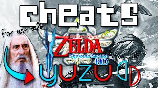 Cheats for Zelda Skyward Sword HD for use with Yuzu [upl. by Fiora]