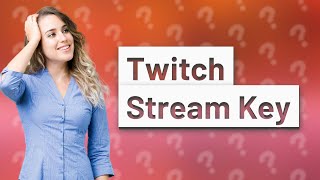 How to find stream key on Twitch mobile app [upl. by Irahcaz]