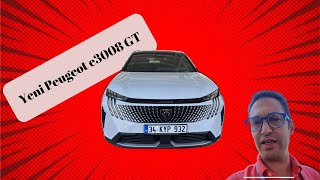 Elektrikli Peugeot e3008 GT  Teknoloji ve konforu elektrikli motor ile test ettim 👍 [upl. by Ailelc548]