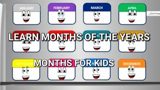 Months Of The Year With BLIPPI  Educational Songs For Kids [upl. by Ssidnak296]