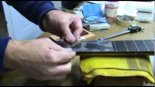 Luthier Tips du Jour  Nut and Saddle Making [upl. by Nivert]