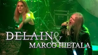 DELAIN feat MARCO HIETALA The GATHERING 2017 HD SOUND Live  Zeche Bochum 28102017 [upl. by Natanoj405]