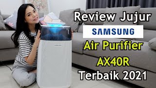 Review Air Purifier Samsung AX40R Terbaik 2021  Pembersih Udara Dengan Design Elegan amp Mewah [upl. by Nirrej]