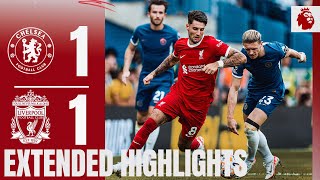 EXTENDED Highlights Chelsea 11 Liverpool  Match action from Reds Premier League opener [upl. by Storz]