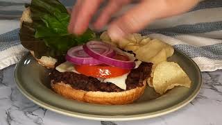 Black Bean Burger Recipe Video [upl. by Decamp]