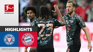 Kane amp Co Roll Over Kiel  Holstein Kiel  FC Bayern München 16  Highlights  Matchday 3 – BL [upl. by Kalli]