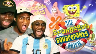 GOOFY GOOBER ROCK First Time Reacting To THE SPONGEBOB SQUAREPANTS MOVIE 🧽  MOVIE MONDAY [upl. by Leno]