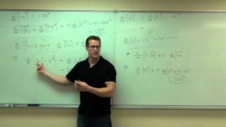 Calculus 1 Lecture 22 Techniques of Differentiation Finding Derivatives of Functions Easily [upl. by Ardnatal]