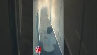 Ebike battery explosion sends fireball into Sydney hostel hallway [upl. by Eedak]