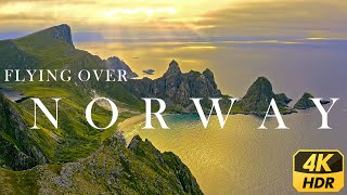 ⭐️ BEAUTIFUL NORTHERN NORWAY Senja  Troms  Vesterålen  Arctic Circle AERIAL DRONE  FPV 4K HDR [upl. by Adnerol939]