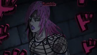 Jojo Part 5 Episode 33  Diavolo Appears   Diavolo vs Polnareff [upl. by Garvin611]