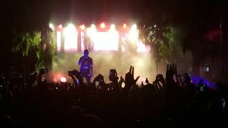 Kid Cudi  quotCudi Zonequot Live at Passion Pain and Demon Slayin Tour  Central Park NYC [upl. by Nellir117]