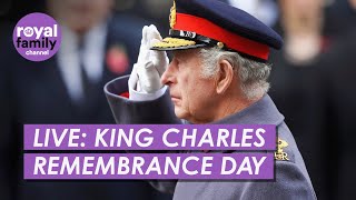 LIVE EVENT King Charles Leads Remembrance Day Service at The Cenotaph [upl. by Melissa]