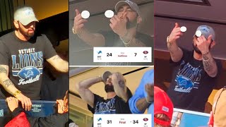 Eminem Overwhelmed With Emotion After Lions Loss Best Moments [upl. by Airemahs]