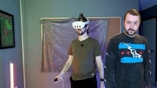 I Explored The Backrooms in VR it was a mistake REACTION [upl. by Greeson]