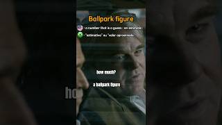 Ballpark figure  Meaning Pronunciation Vocabulary englishwithfilms englishvocabulary [upl. by Mroz]