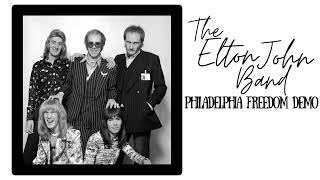 Elton John  Philadelphia Freedom backing track  Remastered [upl. by Aroda]