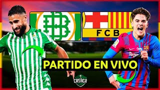 🚨 BETIS vs BARCELONA EN VIVO LA LIGA de ESPAÑA 🏆🔥 [upl. by Oinotnas]