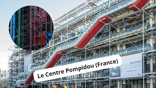 Lemblématique Centre Pompidou  Un pôle dart contemporain et de culture à Paris [upl. by Ayerhs412]