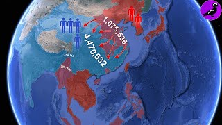 Pacific War Every Day with Army Sizes [upl. by Cornish19]