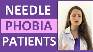 Fear of Needles Nursing Tips for Patients with Needle Phobia IV Tips and Tricks [upl. by Paryavi]