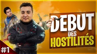 DEBUT DES HOSTILITÉS  ► SOIREE FORTNITE ft Akytio Doigby EPISODE 1 [upl. by Keithley36]