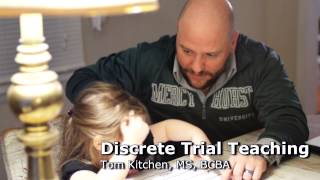 Discrete Trial Training  Dad teaches Lucy at 3 years old [upl. by Barbour328]