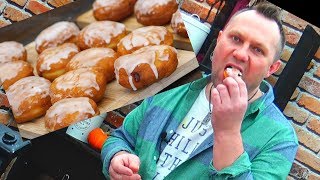 DOMOWE PĄCZKI MEGA PUSZYSTE Z KONFITURĄ Donuts   Oddaszfartucha [upl. by Asecnarf790]