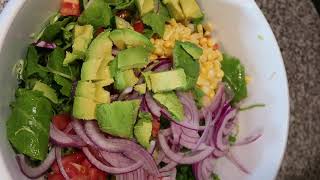 KALE SALAD w HOMEMADE ITALIAN DRESSING [upl. by Fabri]