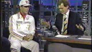 Super Dave Osborne on Letterman 62592  Part 1 [upl. by Aihsena475]