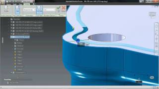 Autodesk Inventor 2011 and Inventor Fusion Demo [upl. by Fleta985]