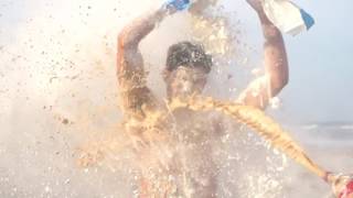 Slowmo flour explosion  Sony FS700 480 fps [upl. by Kowal]