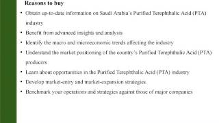 Purified Terephthalic Acid PTA Industry Outlook [upl. by Niwrad]